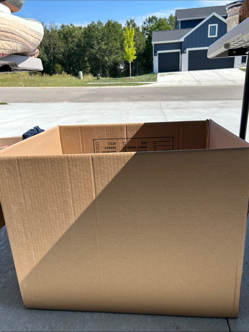 Mystery Item and clothing box